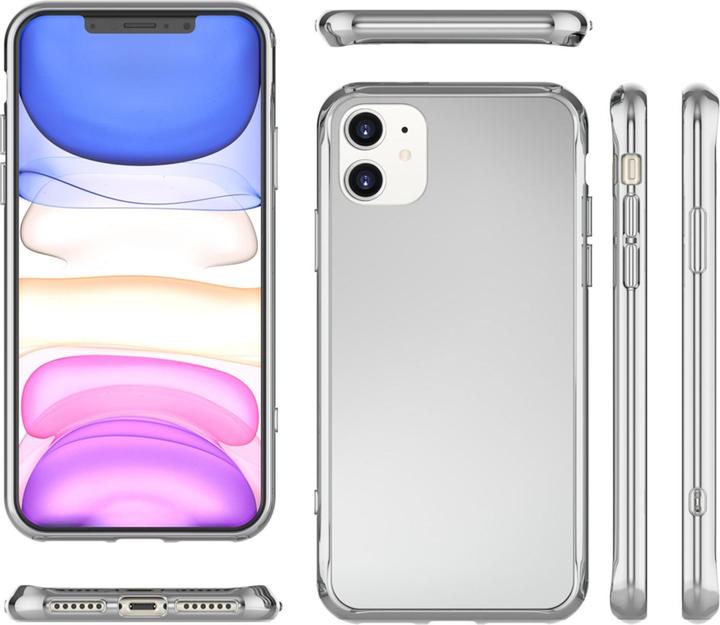 Actual product image Nalia Mirror tempered glass cover (Apple iPhone 11)
