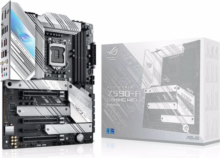 Produktbild ASUS ROG STRIX Z590-A GAMING WIFI (LGA 1200, Intel Z590, ATX)