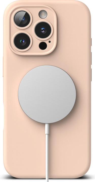 Image du produit Ringke Coque pour iPhone 16 Pro Max SILICONE MAGNETIQUE PINK SAND (Apple iPhone 16 Pro Max)