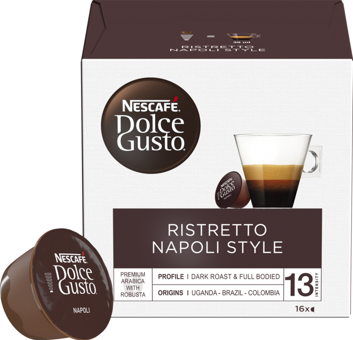 Immagine prodotto Nescafé Dolce Gusto Ristretto Napoli Style (16 x Porta.)