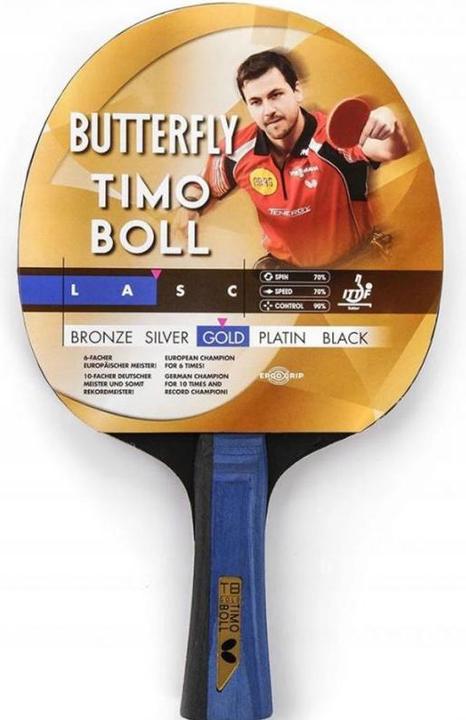Actual product image Butterfly Bat Boll Gold