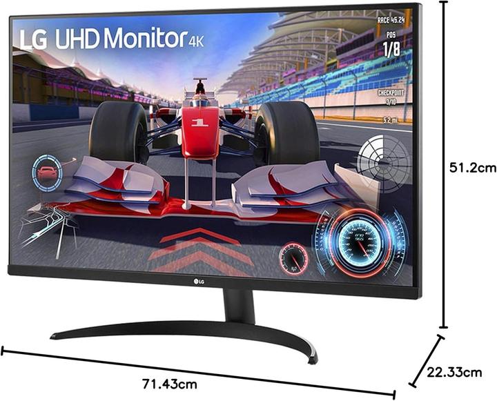 Actual product image LG 32UR500K-B (3840 x 2160 Pixels, 31.50")