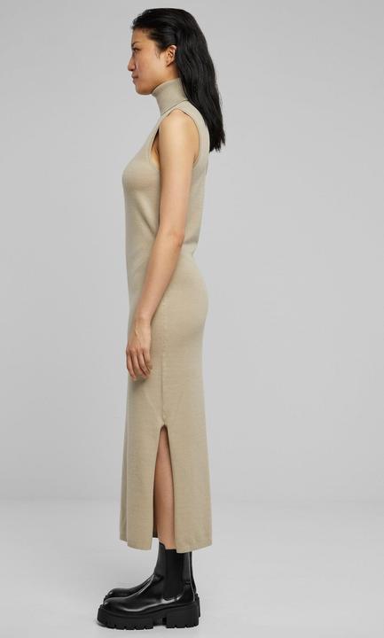 Actual product image Urban Classics Ladies Knitted Eco Viscose Turtleneck Dress - 126807 (XL)