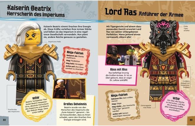 Actual product image LEGO® NINJAGO® Aufstieg der Drachen Der ultimative Ninja-Guide (German, Shari load, 2024)