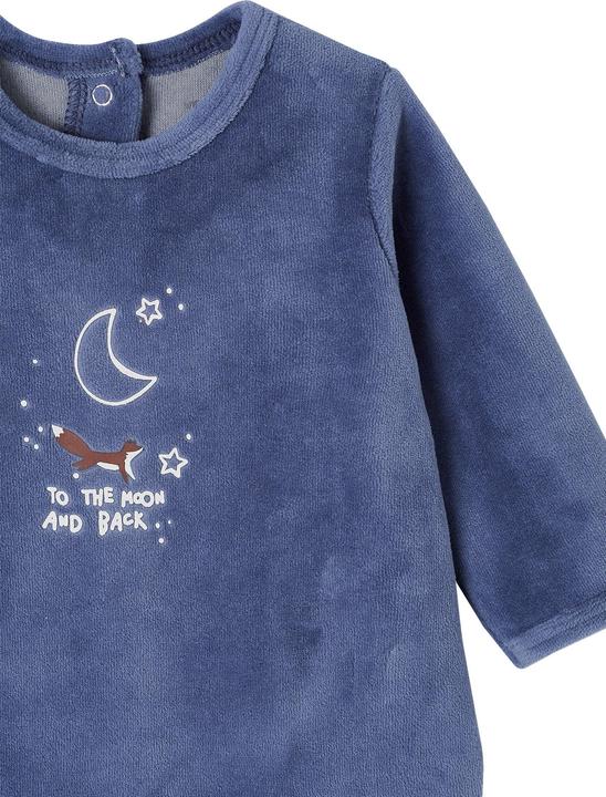 Image du produit Vertbaudet 2er-Pack Baby Samt-Strampler Fuchs (62)