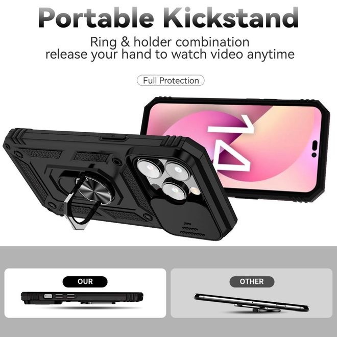 Produktbild MU Classic Kickstand Slide Cam Series (Apple iPhone 14 Pro Max)
