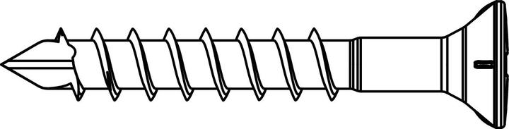 Immagine prodotto Maco Vite di foratura speciale POWER, legno/PVC, 4,5x38 mm, TX 20, argento (367828)