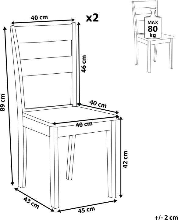 Image du produit Beliani Georgia