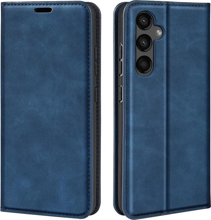 Actual product image Cover-Discount Galaxy A15 - Stand Flip Case Cover blue (Samsung Galaxy A15)