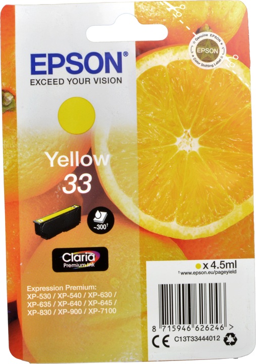 Epson 33 Claria Premium (Y)