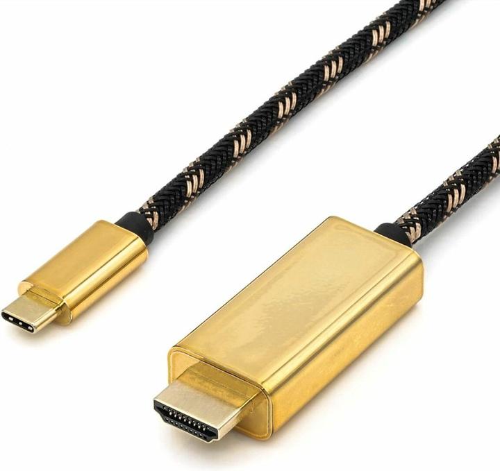 Roline HDMI (Typ A) — USB Typ C (2 m)