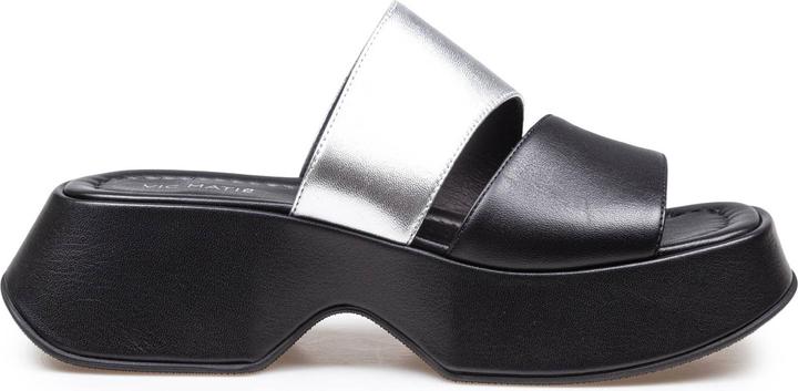 Produktbild Vic Matie mini yoko sandal in black and silver leather (37)