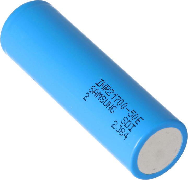 Immagine prodotto Samsung Batteria INR21700 50E max. 15A (1 pz., 21700, 5000 mAh)