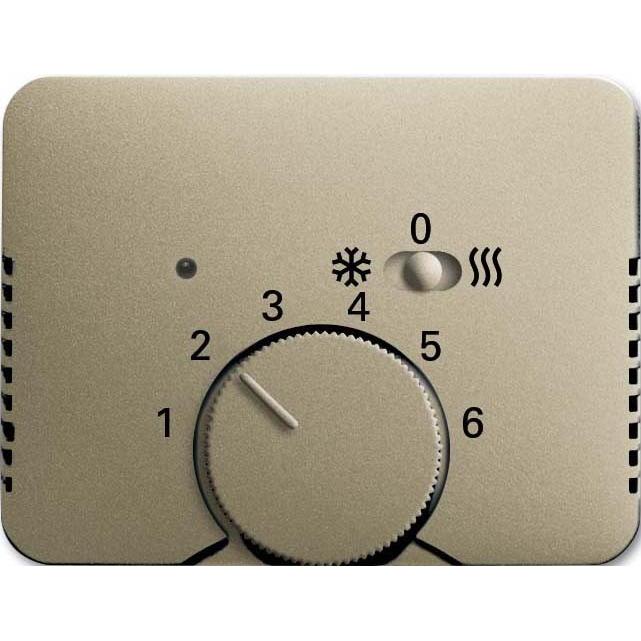 Busch-Jaeger Temperaturreglerabdeckung, Thermostat, Gold