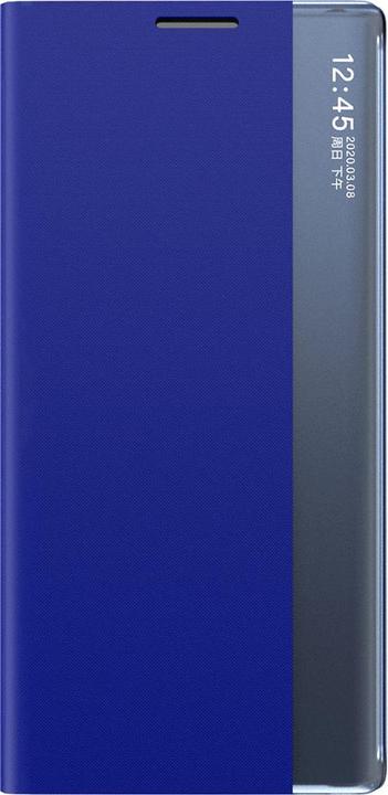 Produktbild Hurtel Neue Sleep Case Hülle für Samsung Galaxy S25 Ultra, Cover mit Klappe und Ständer – Blau (Samsung Galaxy S25 Ultra)