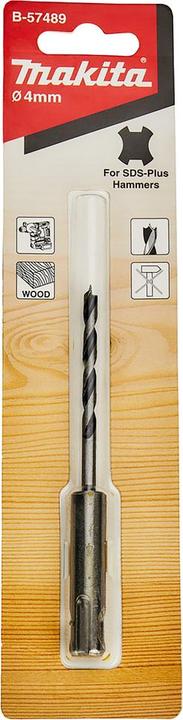 Image du produit Makita Sds Plus Drill Bit Bois 4 mm (4,0 mm)