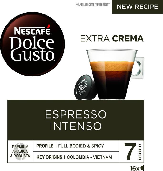 Actual product image Nescafé Dolce Gusto Espresso Intenso (16 x Port.)