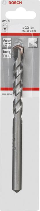 Image du produit Bosch Professional Zubehör 1 CYL-3 : 12x90x150mm (12 mm)