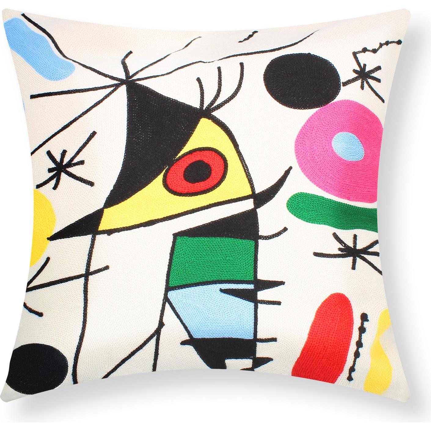 Avizar, Dekokissen, 2 Stk. Kissenbezüge Art Olina (45 x 45 cm)