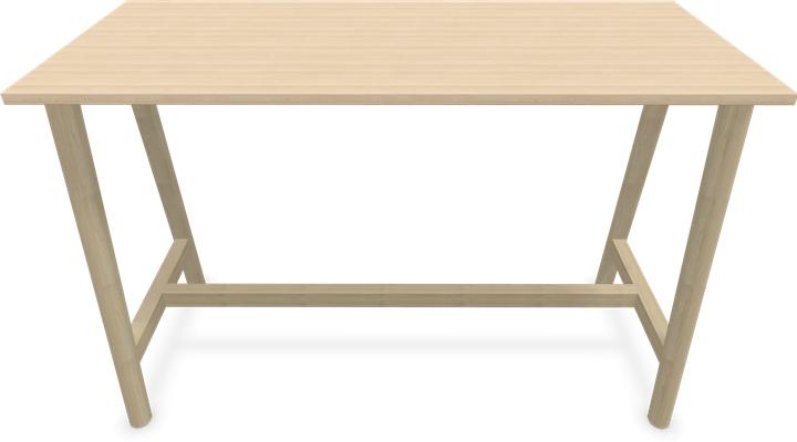 Actual product image Narbutas Nova Wood high table (160 x 70 x 105 cm)