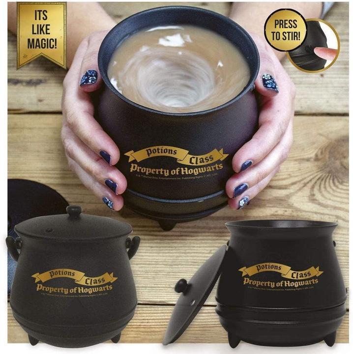 Immagine prodotto Mugs Calderone autoagitante di Harry Potter con coperchio (350 ml, 1 x)