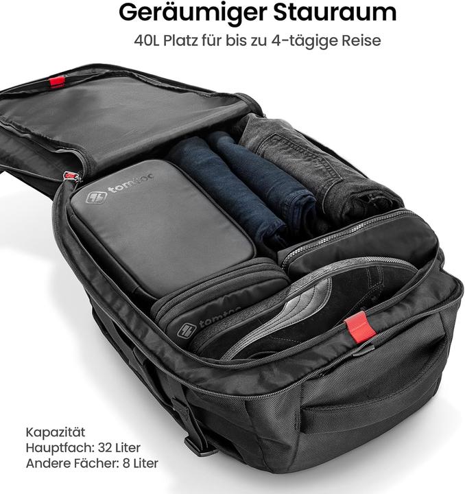 Actual product image tomtoc Travel backpack (40 l)