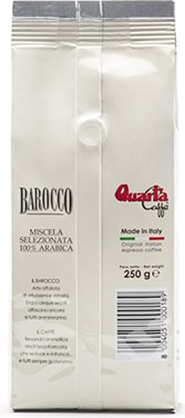 Immagine prodotto Quarta Caffé Barocco (Arrosto scuro, 250 g)