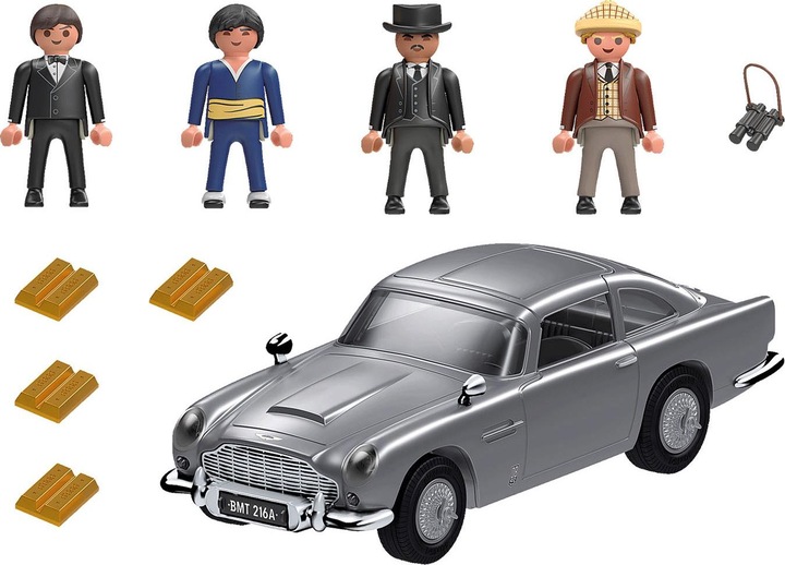 Produktbild Playmobil James Bond Aston Martin DB5 - Goldfinger Edition (70578, Playmobil Aston Martin)