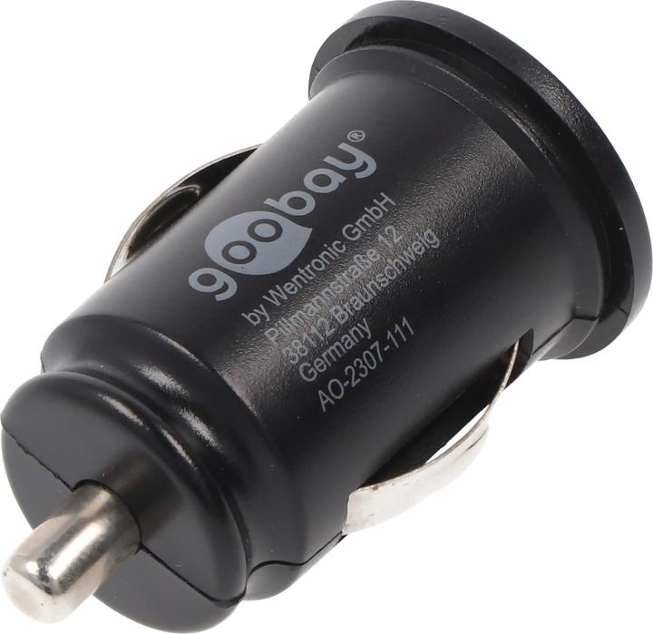 Produktbild Goobay Dual USB-Autoladegerät 3,1A