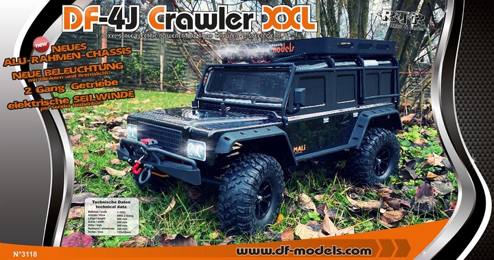 Produktbild DF-Models 4J Crawler XXL Special Edition 2023 (RTR Ready-to-Run)