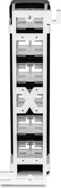 Actual product image Trendnet Keystone Patch Panel TC-KP12V 12-Port Blank Angled Wall