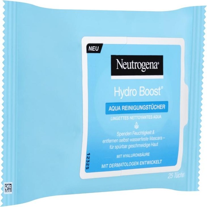 Actual product image Neutrogena Aqua cleaning wipes (Cleaning cloths, 0 ml)