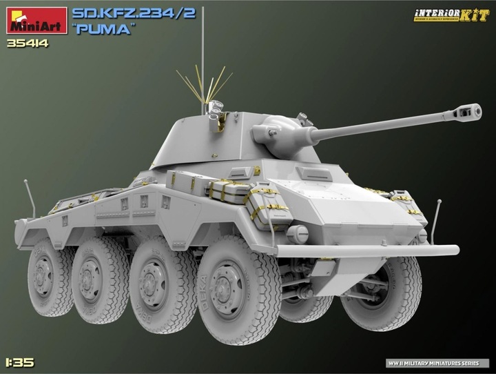 Produktbild 1:35 Sd.Kfz.234/2 Puma Interior Kit