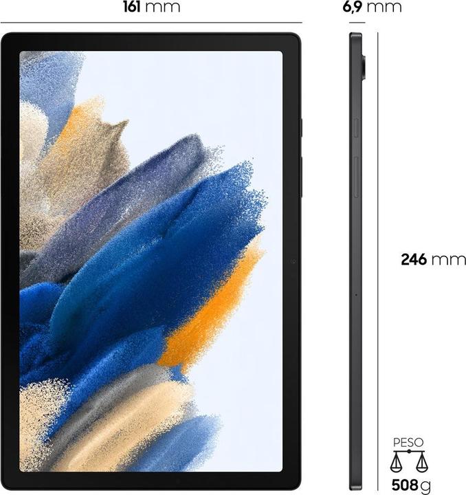 Immagine prodotto Samsung Galaxy Tab A8 (Solo WiFi, 10.50", 32 GB, Grigio)