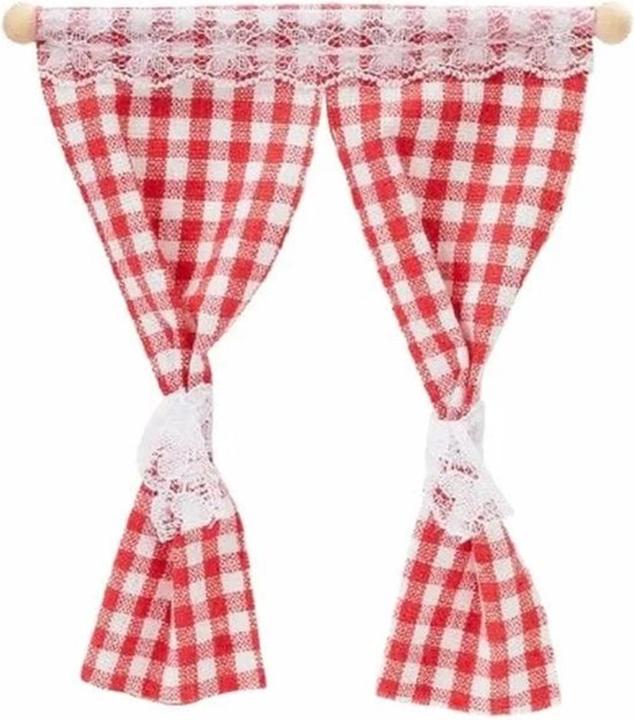 Image du produit Hobby Fun Mini figurine Rideau 11.5 x 12 cm, Rouge