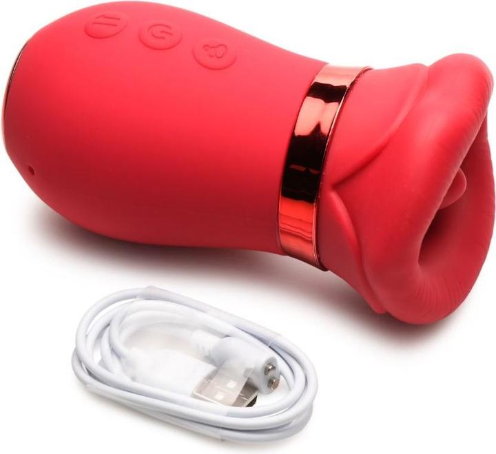 Produktbild Frisky Kiss Me More Kiss Clitoris Massager Saugung Und Vibration