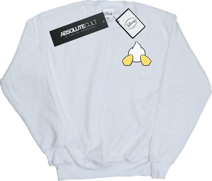 Produktbild Disney Donald Duck Backside Breast Print Sweatshirt Mädchen (140, 146)