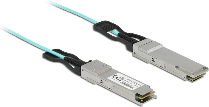 Actual product image Delock Direct Attach Cable Optical QSFP+/QSFP+ 5 m (5 m)