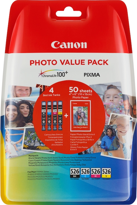 Immagine prodotto Canon CLI-526 Multipack (M, C, Y, FC)