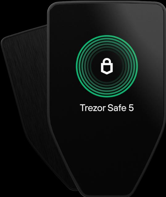 Productafbeelding Trezor Safe 5 - Zwart grafiet (Bitcoin, Ethereum Klassiek, Cardano, Dogecoin, Litecoin, Bitcoin Cash, Stellaire, Meer)