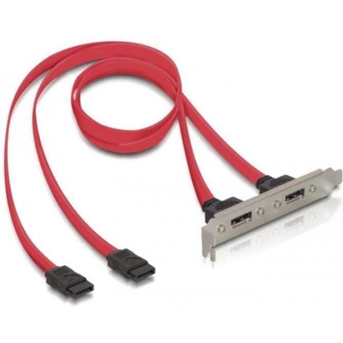 Delock eSATA2 Bracket, Interne Kabel (PC)