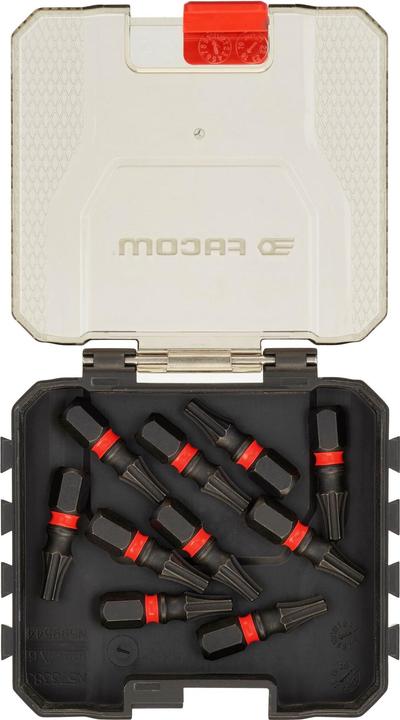 Produktbild Facom Sechskant, Phillips, Pozidriv, Torx Bitsatz schlagfest, 50teilig, Länge 25 mm, 63 mm