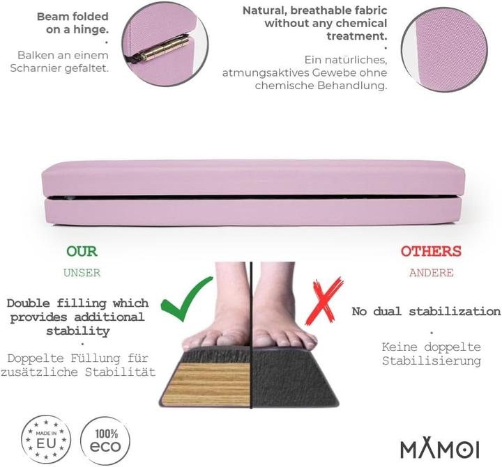 Produktbild Mamoi Schwebebalken Rosa