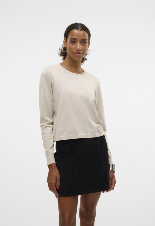 Image du produit Vero Moda Vmsilje Ls O-Neck Short Pullover Ga Noos (L)