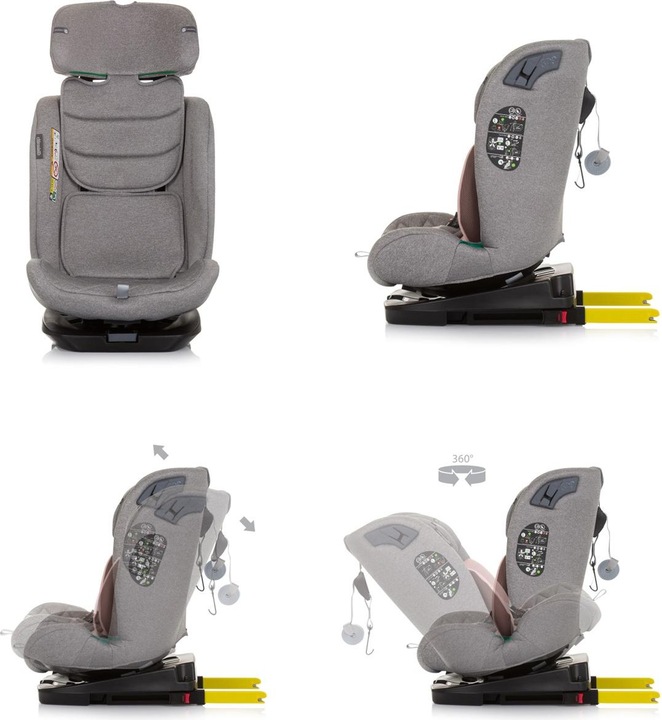 Actual product image Chipolino siège enfant i-Size X-Factor (Reboarder, ECE R129/i-Size Standard)