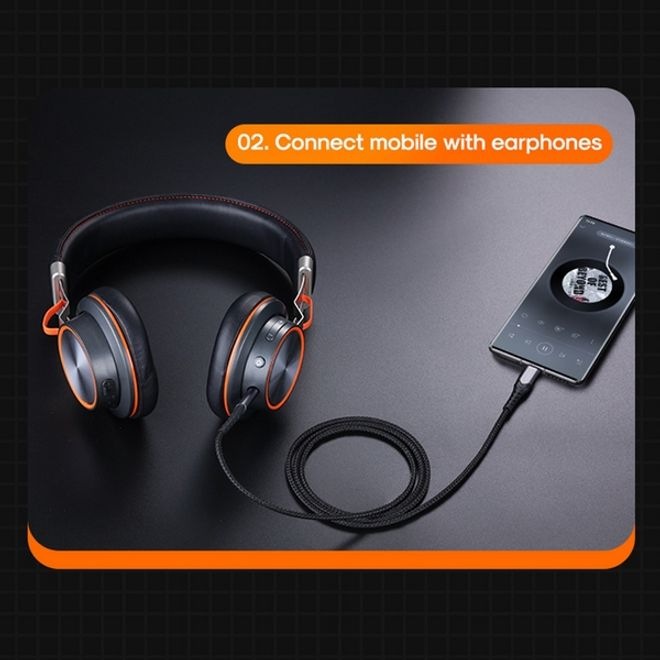 Produktbild Joyroom Lightning – 3.5mm (1 m, 3.5mm Klinke (AUX))