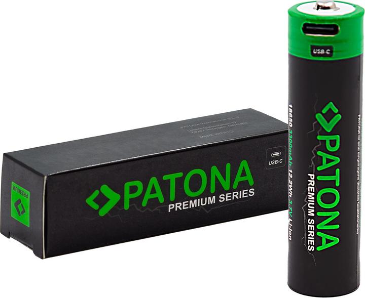Produktbild Patona Premium (1 Stk., 18650, 3300 mAh)