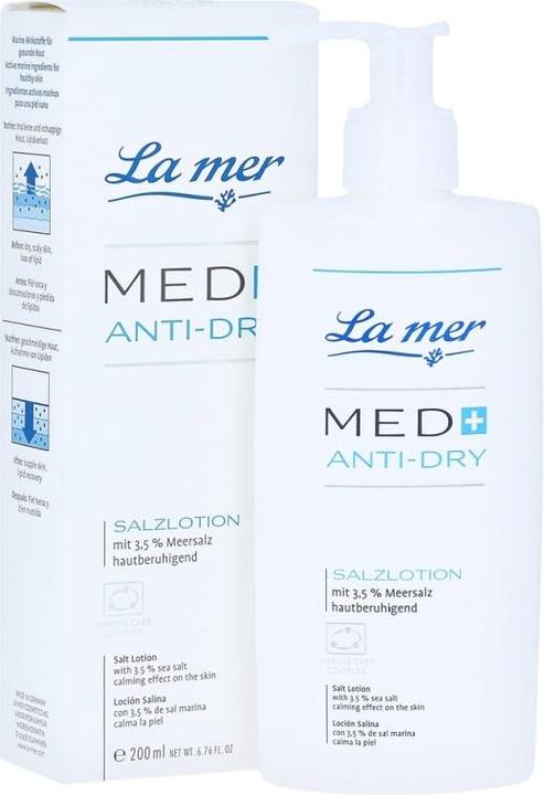 Actual product image La Mer Med+ Anti-Dry Salzlotion ohne Parfum (Body cream, 200 ml)