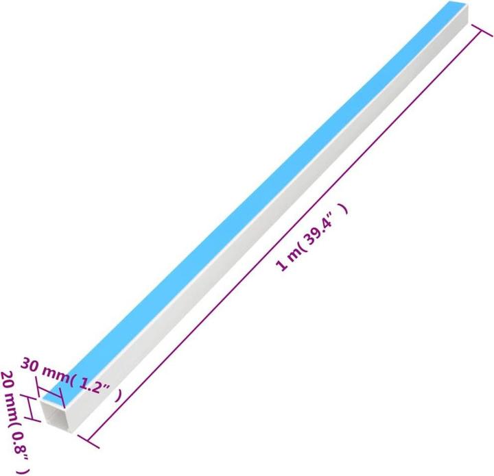 Produktbild VidaXL Judy (Kabelkanal, 100 cm)