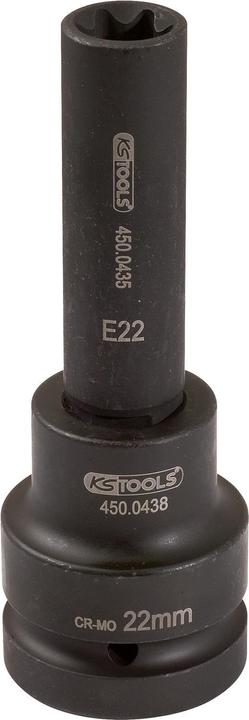 Produktbild KS Tools 1" Kraft-Stecknuss lang (1")